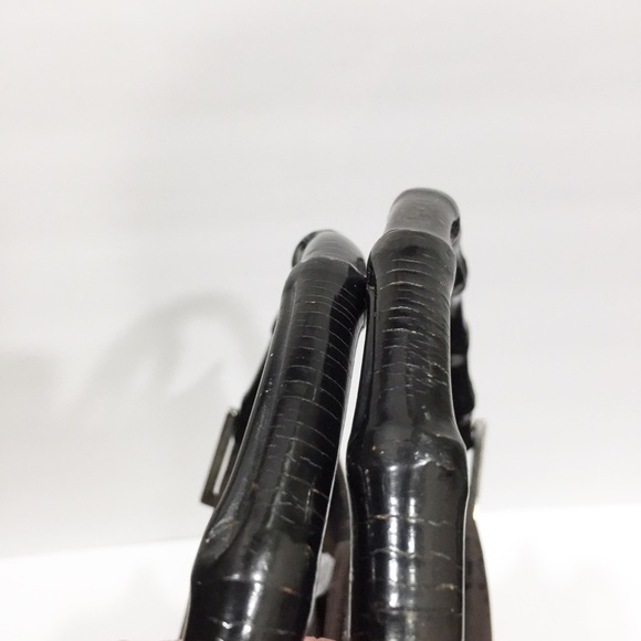 ❤️SOLD❤️Gucci brown and black monogram nylon bamboo handle vintage tote bag - Picture 8 of 14